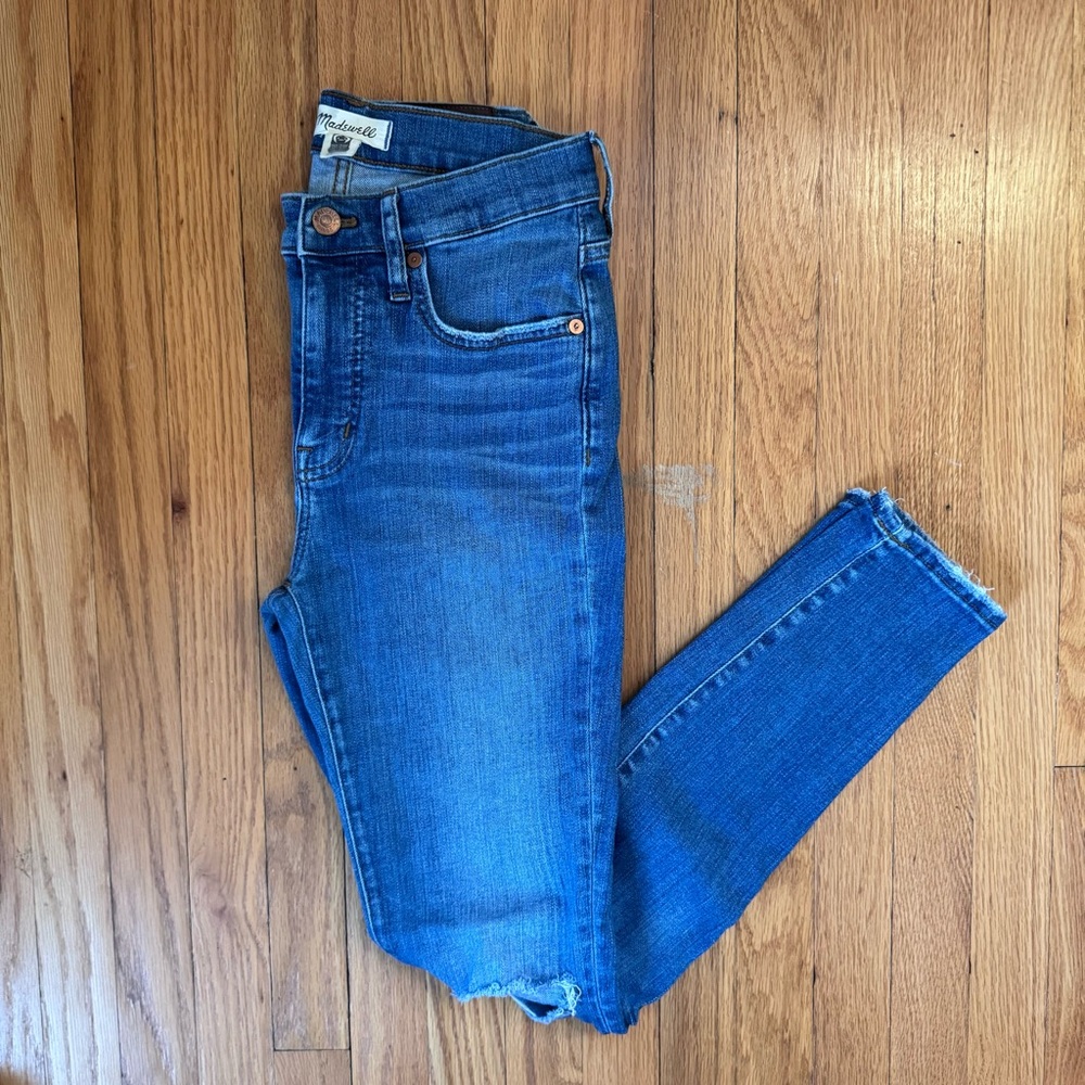 Madewell Women's Classic Blue Skinny Jeans
